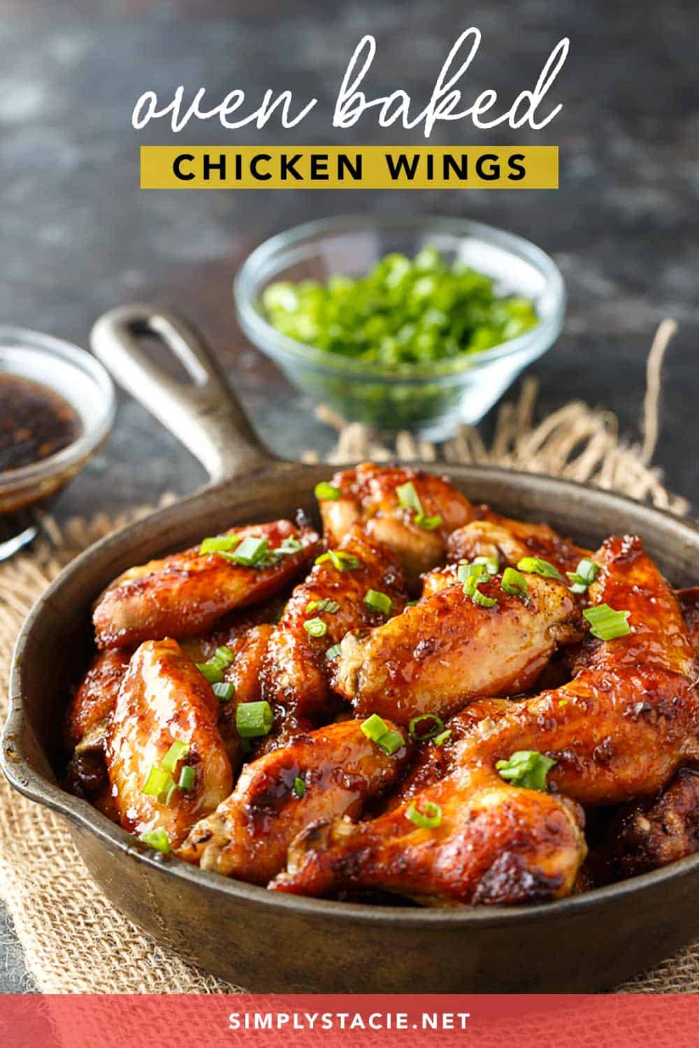 Oven Baked Chicken Wings - Simply Stacie