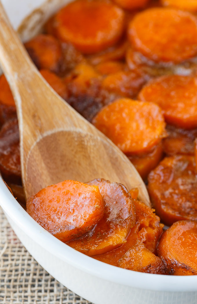 Candied Sweet Potatoes - Simply Stacie