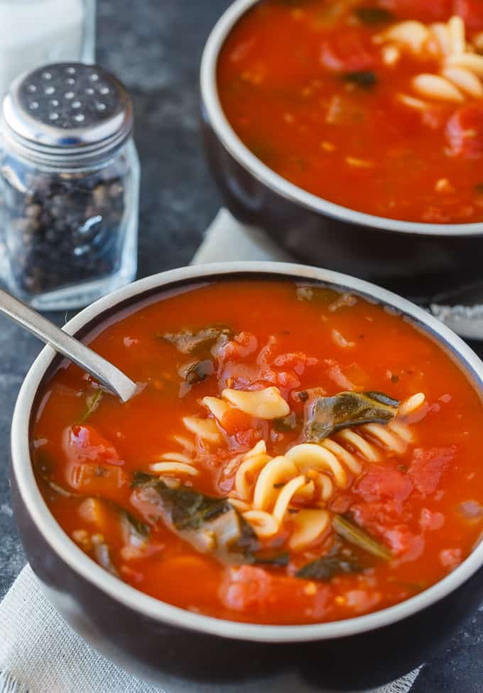 Tomato Florentine Soup - Simply Stacie