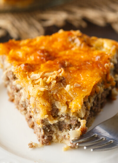 Impossible Cheeseburger Pie