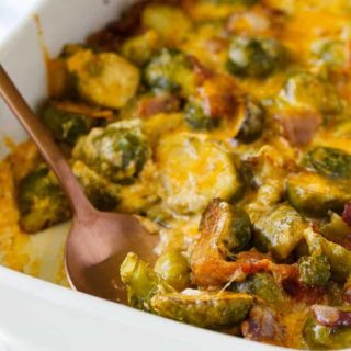 Keto Brussels Sprouts Casserole