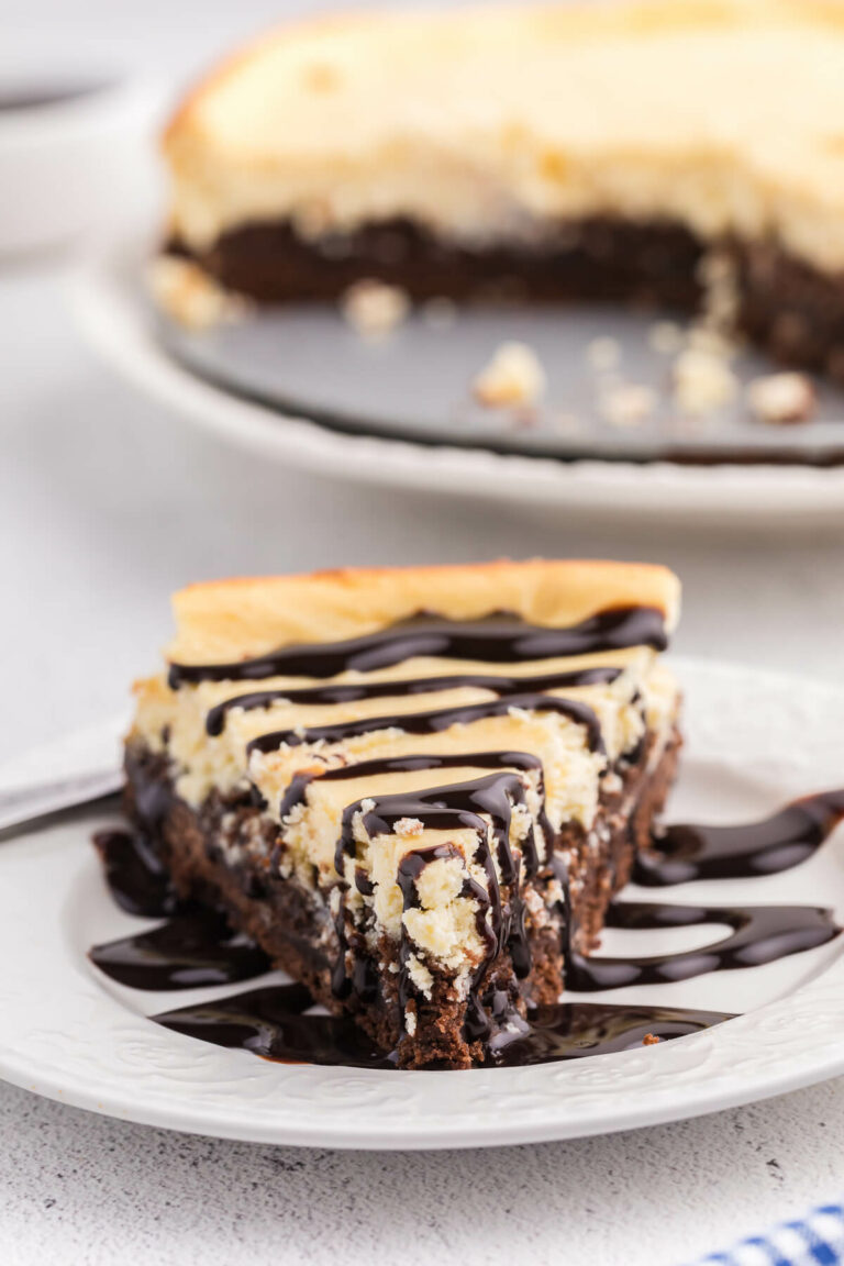 Brownie Bottom Cheesecake Simply Stacie