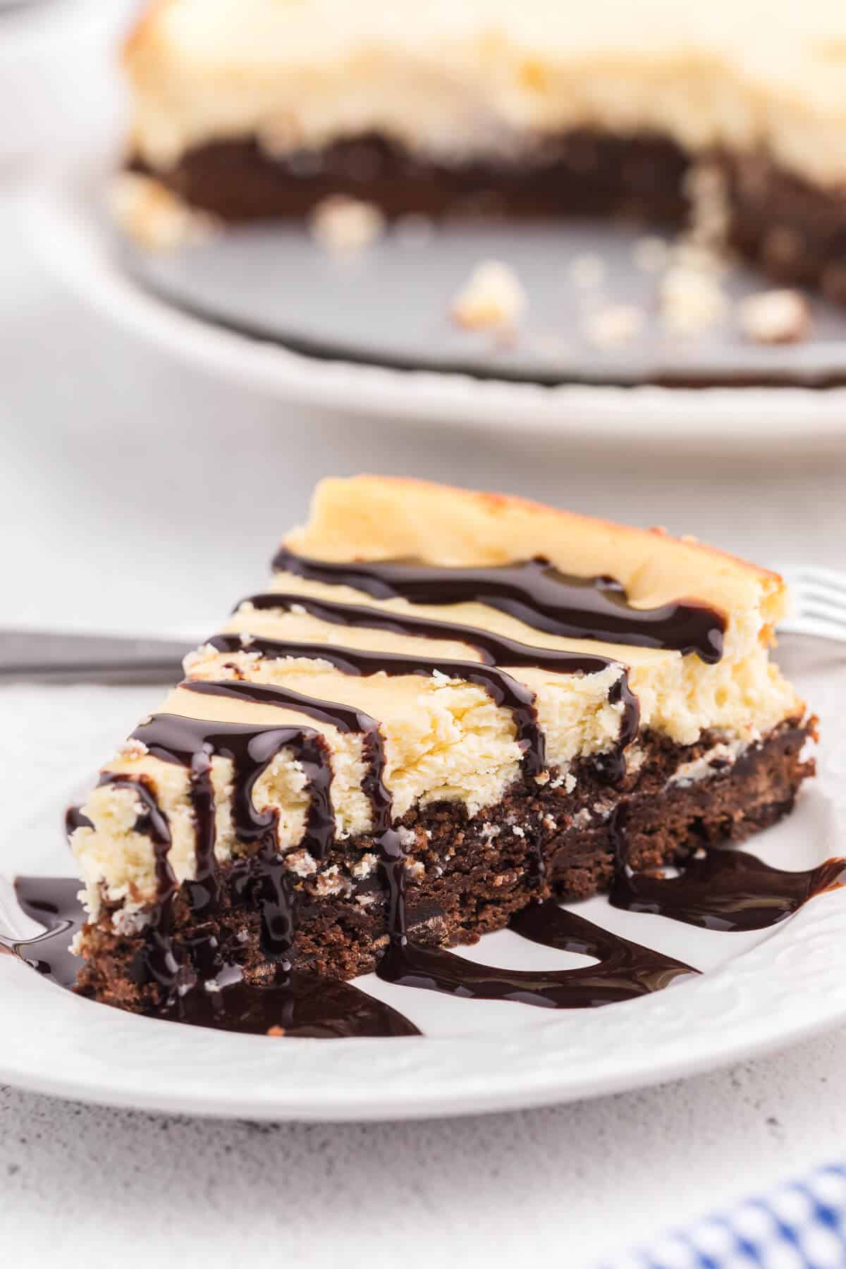 Brownie Bottom Cheesecake