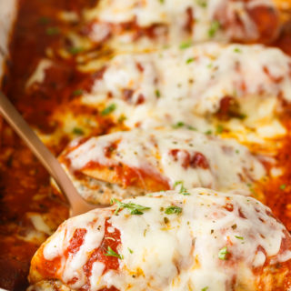 Lasagna Stuffed Chicken