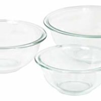 Pyrex Glass Mixing Bowl Set (3-Piece)