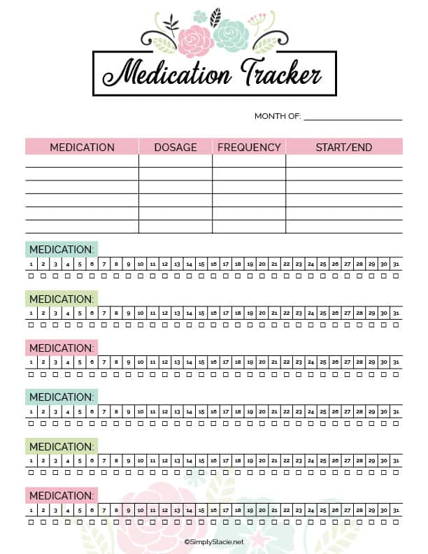 2020 Household Planner Free Printable - Simply Stacie