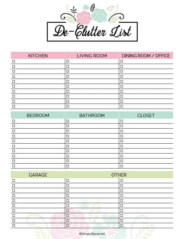 2020 Household Planner - Get organized in 2020 with free printables! This household planner has everything you need to get started.