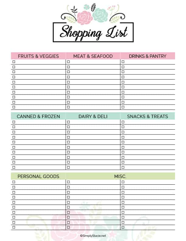 2020 Meal Planner - Meal planning saves time, money and sanity! Get your free 2020 Meal Planner printable here. It includes a weekly planner, monthly planner and more!