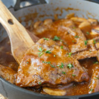 Mushroom Swiss Steak