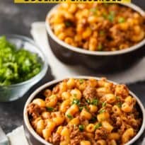 Grandma's Goulash - A comforting one-pot meal just like Grandma used to make! Enjoy tender noodles in a savory tomato-based meat sauce for an easy, delicious meal.