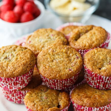 Banana Raspberry Muffins