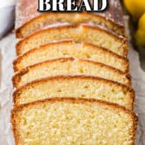 Lemon bread pin image.