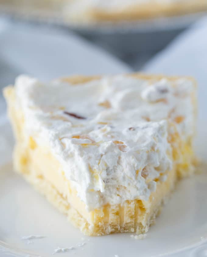 Millionaire Pie - Also known as Furr’s Cafeteria Pineapple Millionaire Pie! This easy vintage recipe takes minutes to prepare. Sweet and rich, it tastes like a million bucks!