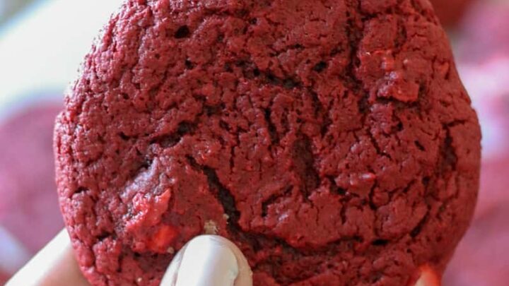 Image for Red Velvet Cream Cheese Swirl Cookies