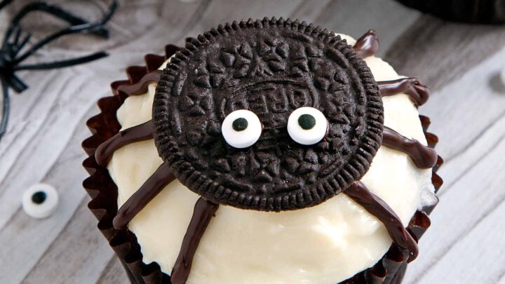 Image for Spider Cupcakes for Halloween 