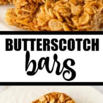 Butterscotch Bars - Super sweet and rich! This easy dessert is a bit like a brown sugar fudge, but with more goodness added.