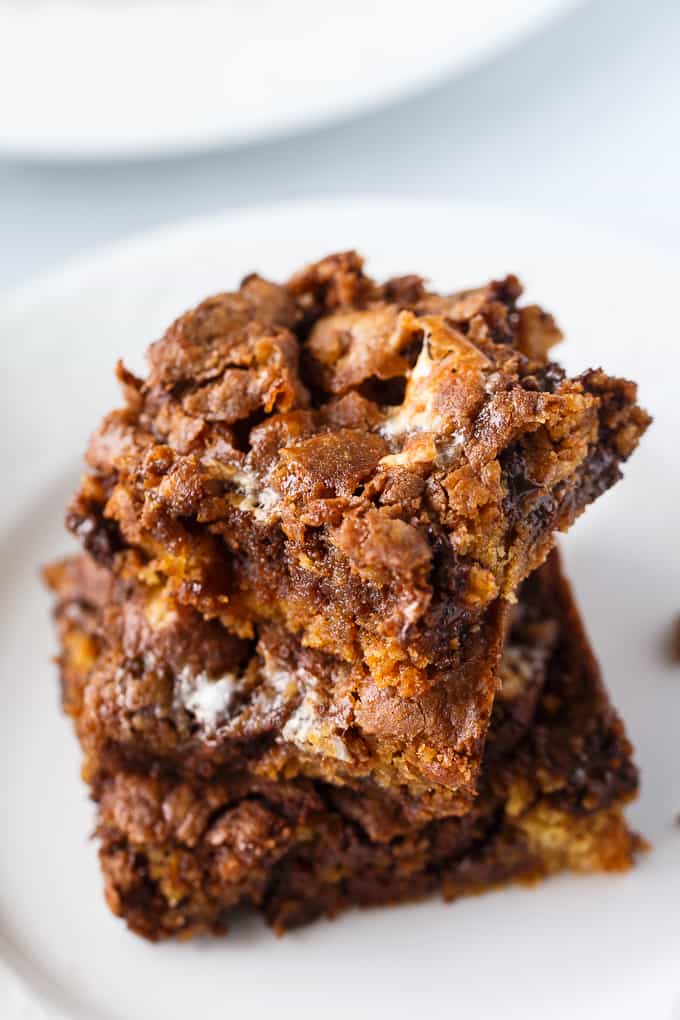 Disappearing Marshmallow Brownies