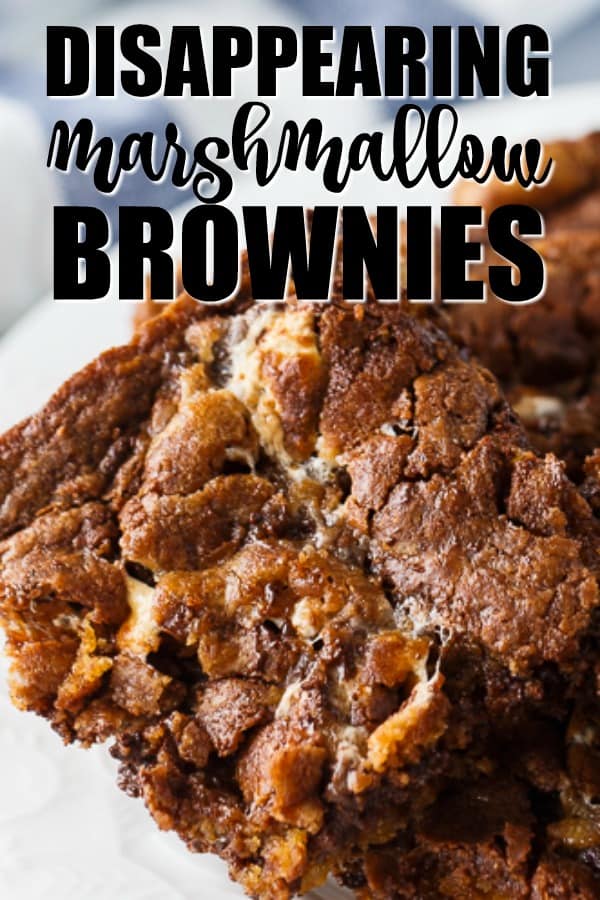 Disappearing Marshmallow Brownies Simply Stacie