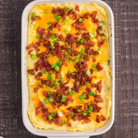 Bacon Cheddar Mashed Potatoes