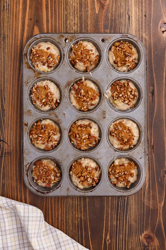 Banana Streusel Muffins