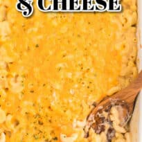 Baked Macaroni and Cheese - This old-fashioned classic recipe is a family favorite dinner and so easy to make. Tender elbow macaroni noodles are enveloped in an ultra creamy homemade cheese sauce and covered with melted cheddar cheese.