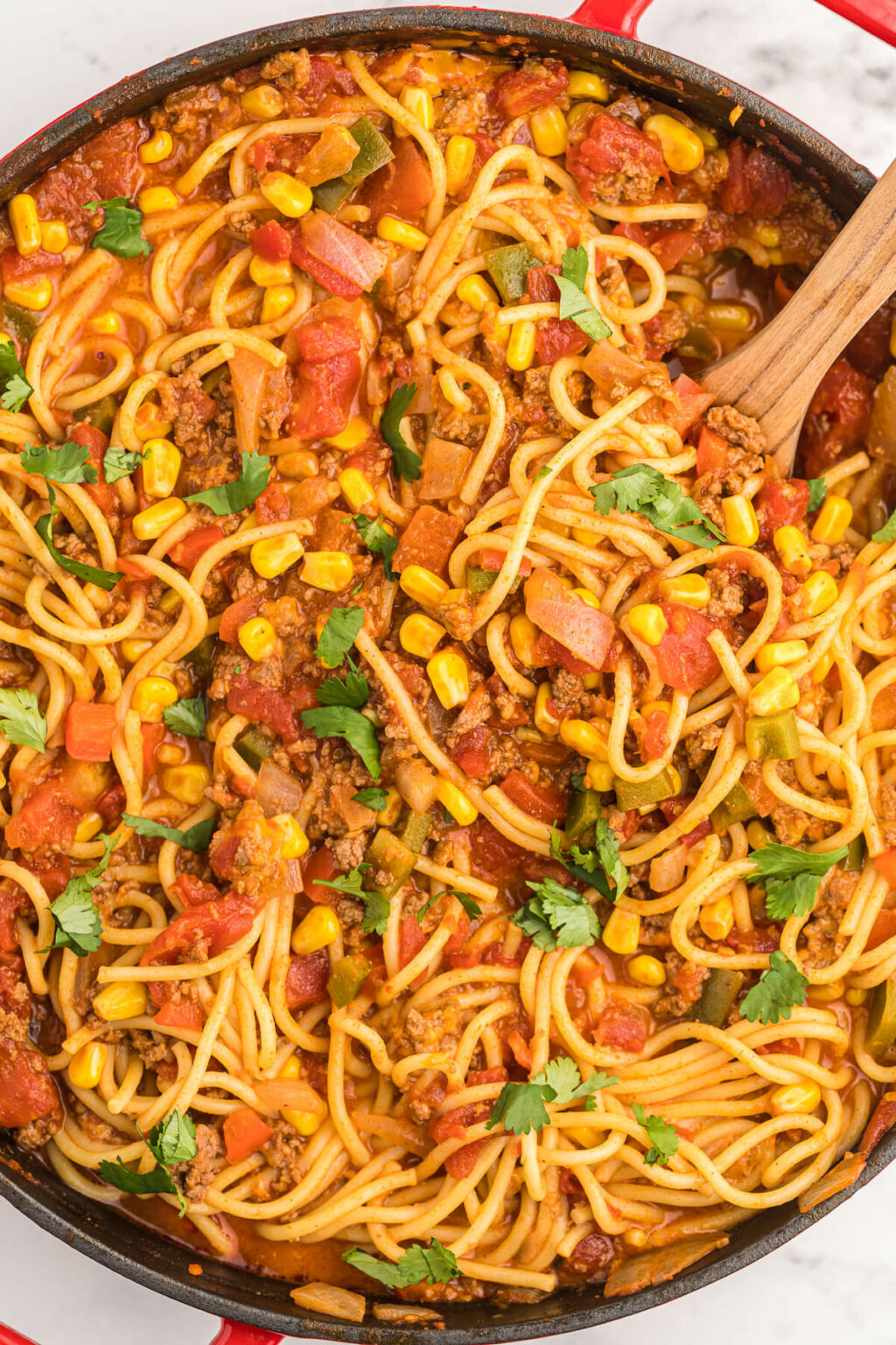 Mexican Spaghetti Recipe - Simply Stacie