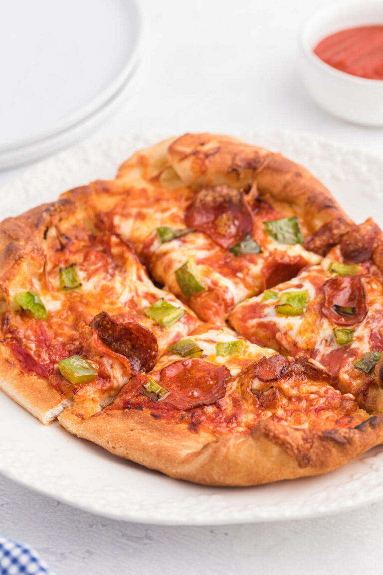 The recipe on a plate.