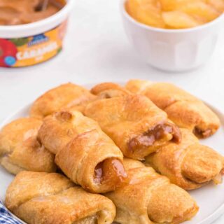 Caramel Apple Pie Crescents