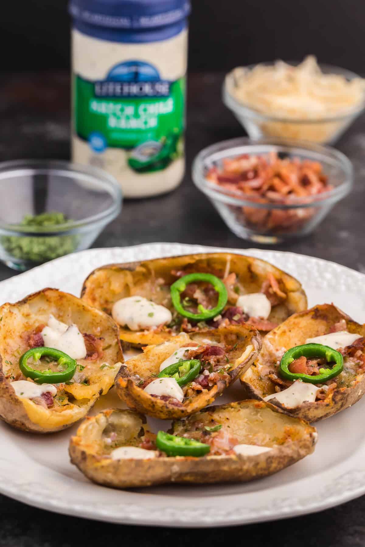 Spicy Potato Skins