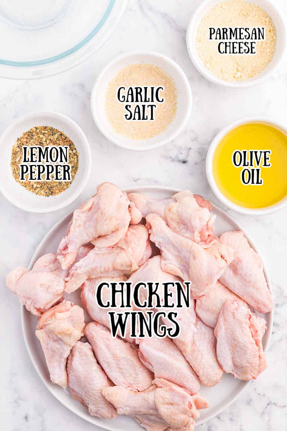 air fryer chicken wings ingredients