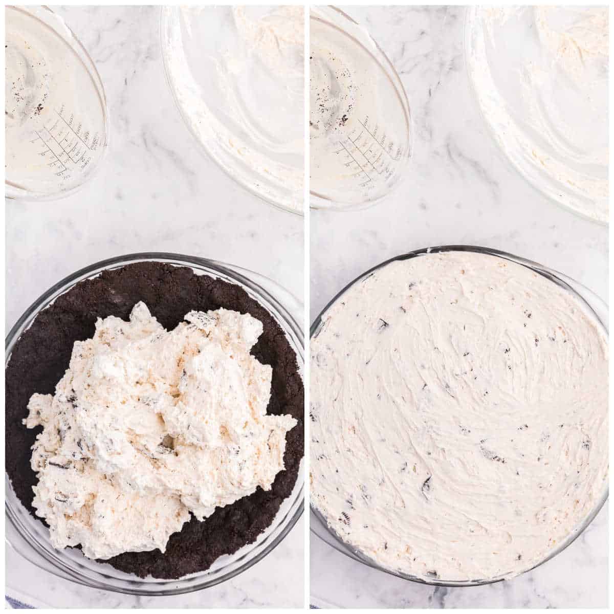 Steps to make Oreo pie