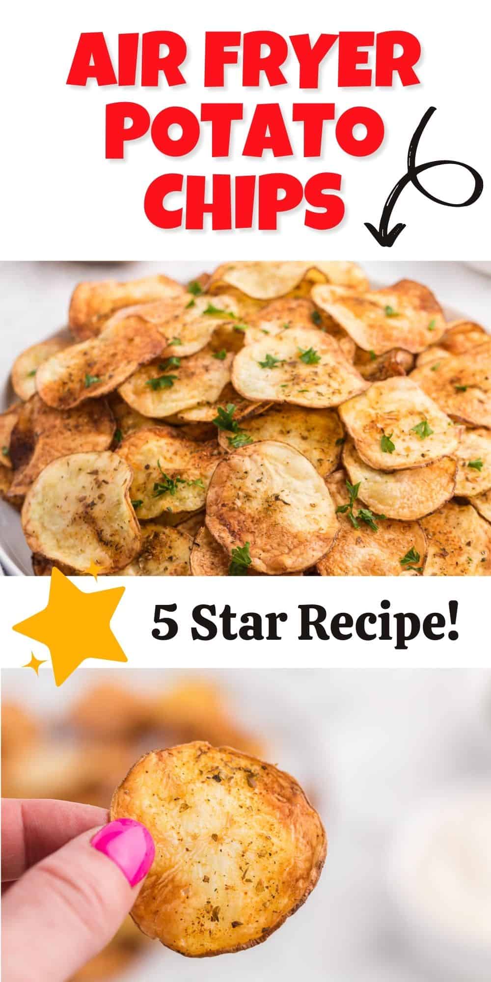Air Fryer Potato Chips Recipe Simply Stacie
