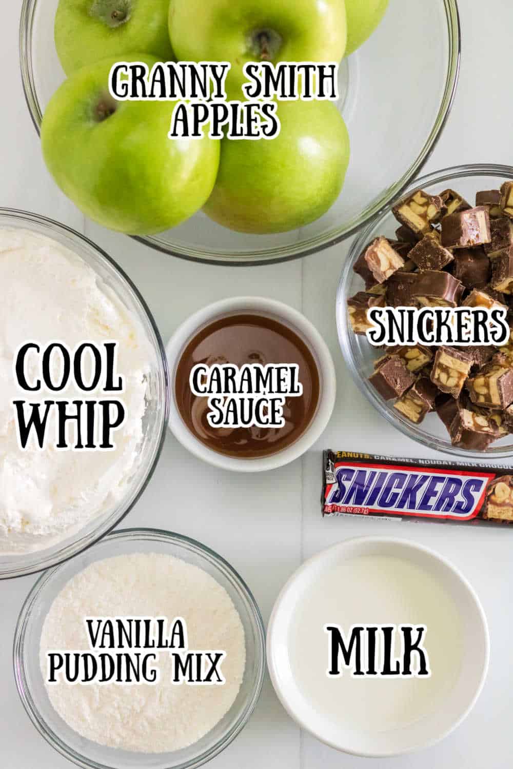 snickers salad ingredients