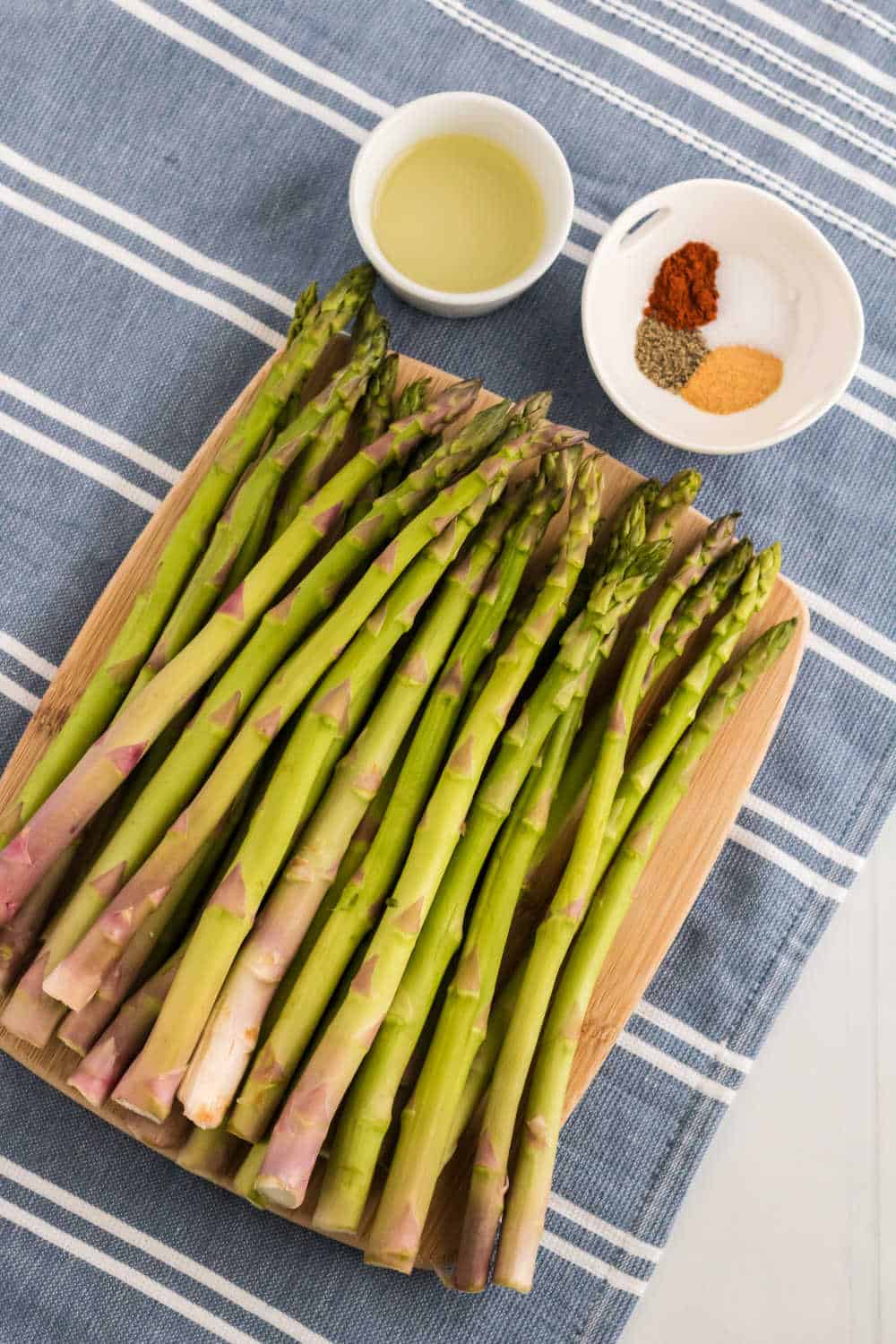 air fryer asparagus ingredients