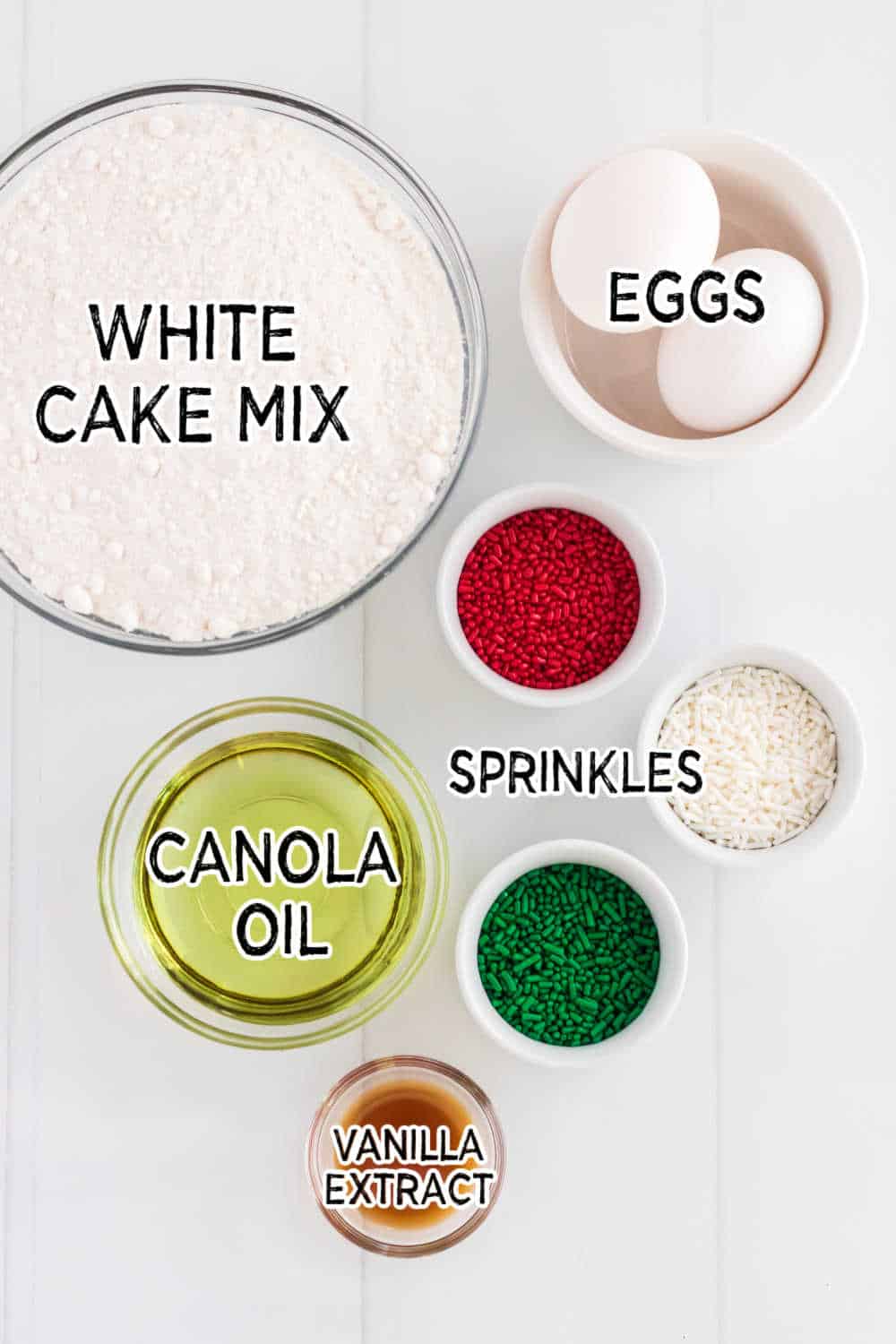 christmas cake mix cookies ingredients