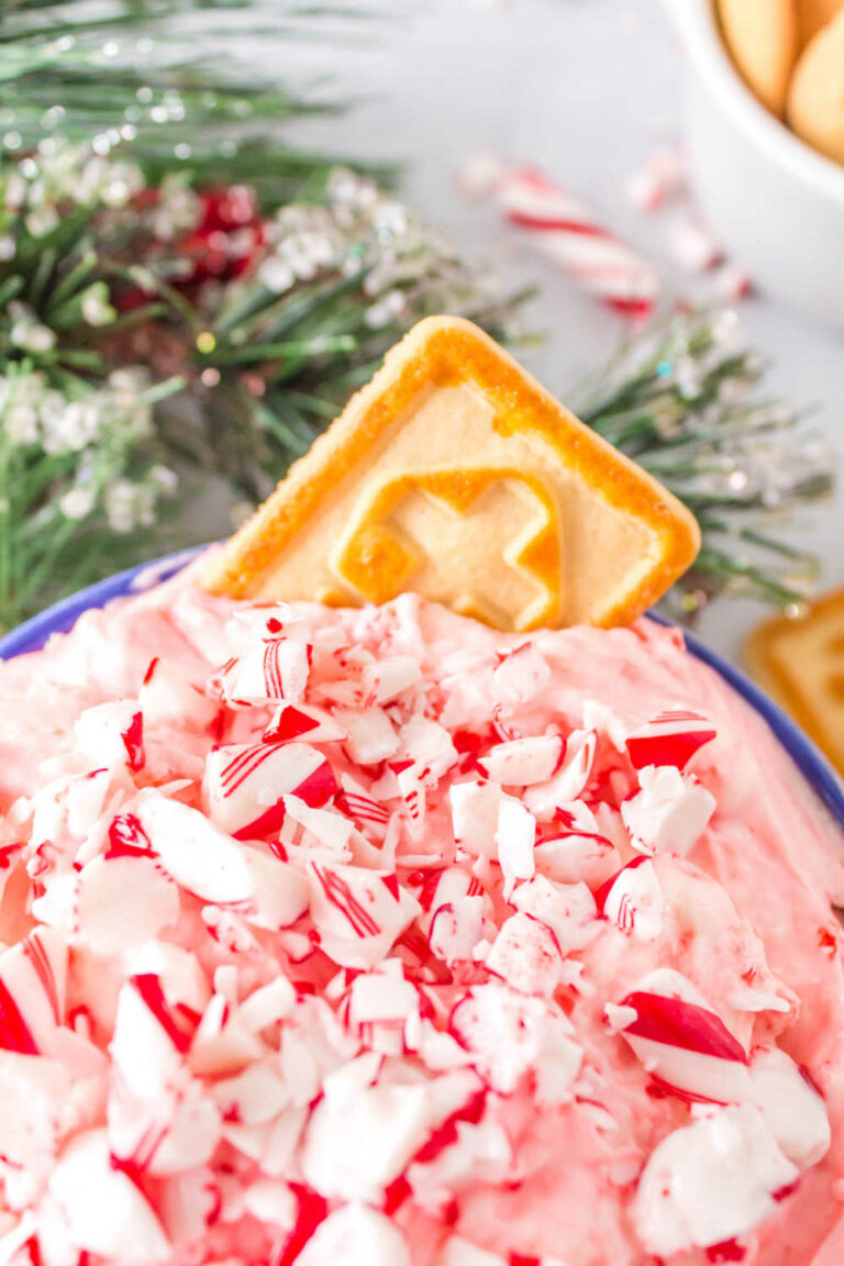 Candy Cane Christmas Dip Recipe Simply Stacie