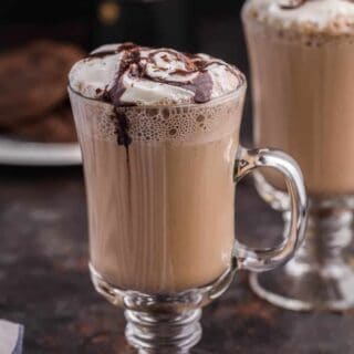 A glass mug of the recipe.