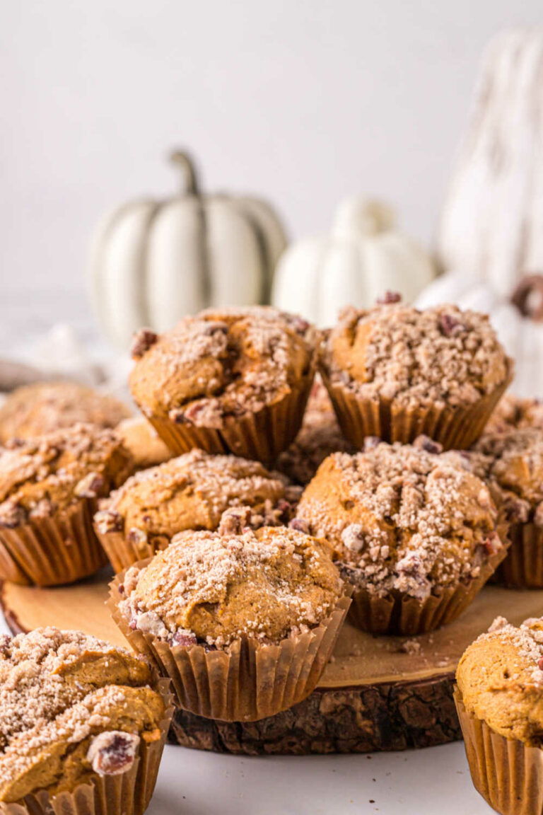 Pumpkin Crumb Muffins