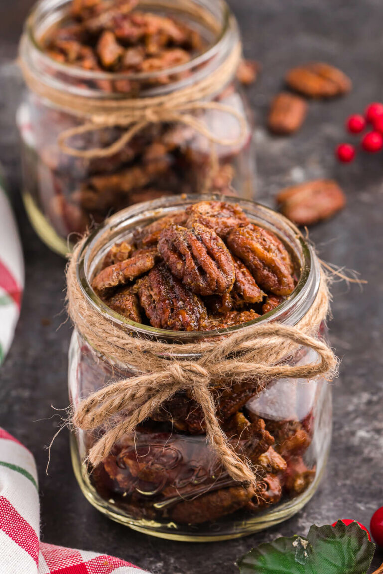 A jar of the recipe.