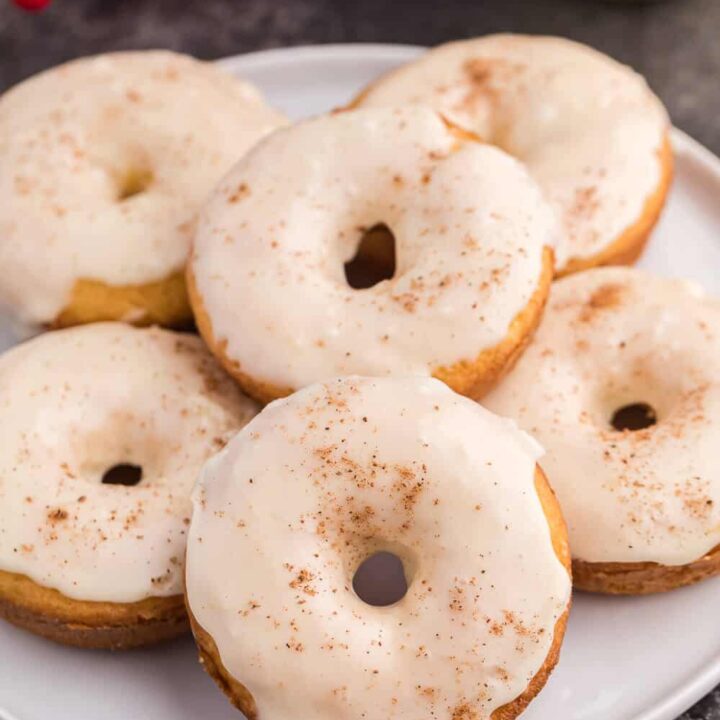 Eggnog Donuts