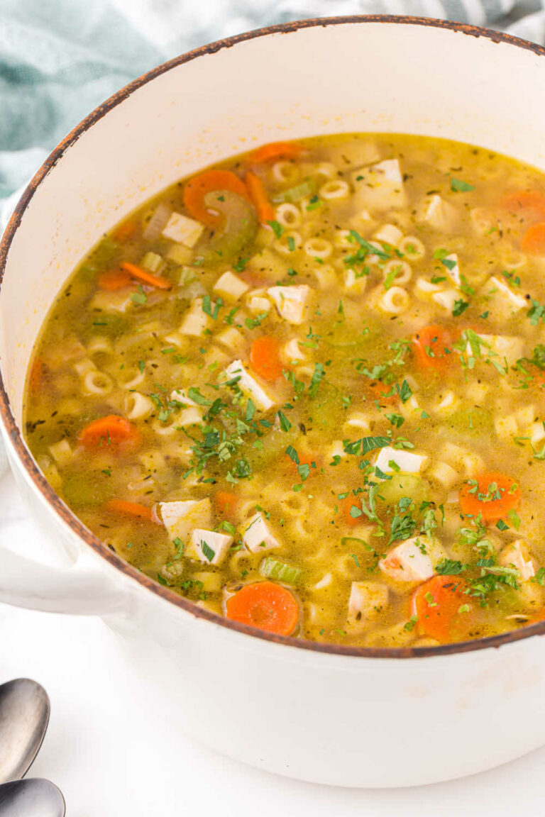 Leftover Turkey Soup