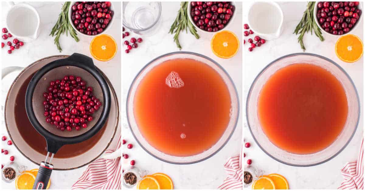 how to make spiced cranberry punch