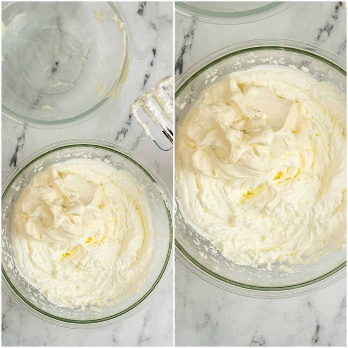 Steps to make stabilized whipped cream.