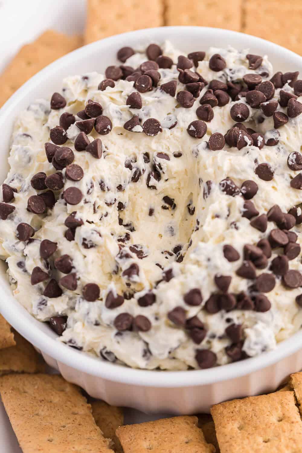 The recipe with a chunk taken out of it.