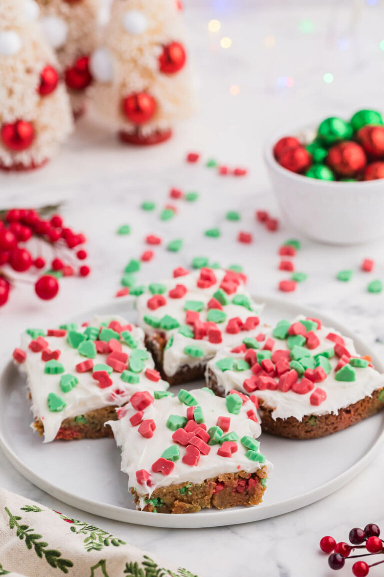 Christmas Chewy Bars