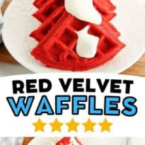 Red Velvet Waffles pin.