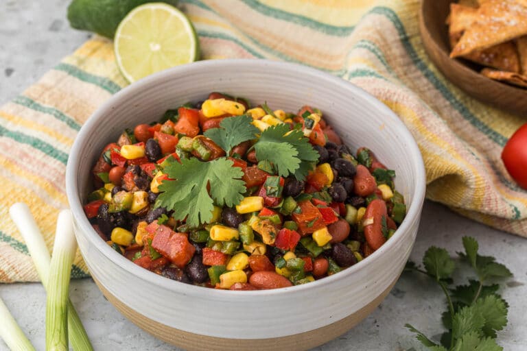 A bowl of cowboy caviar.