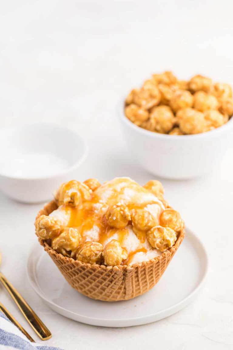 Caramel Crunch Ice Cream Sundae