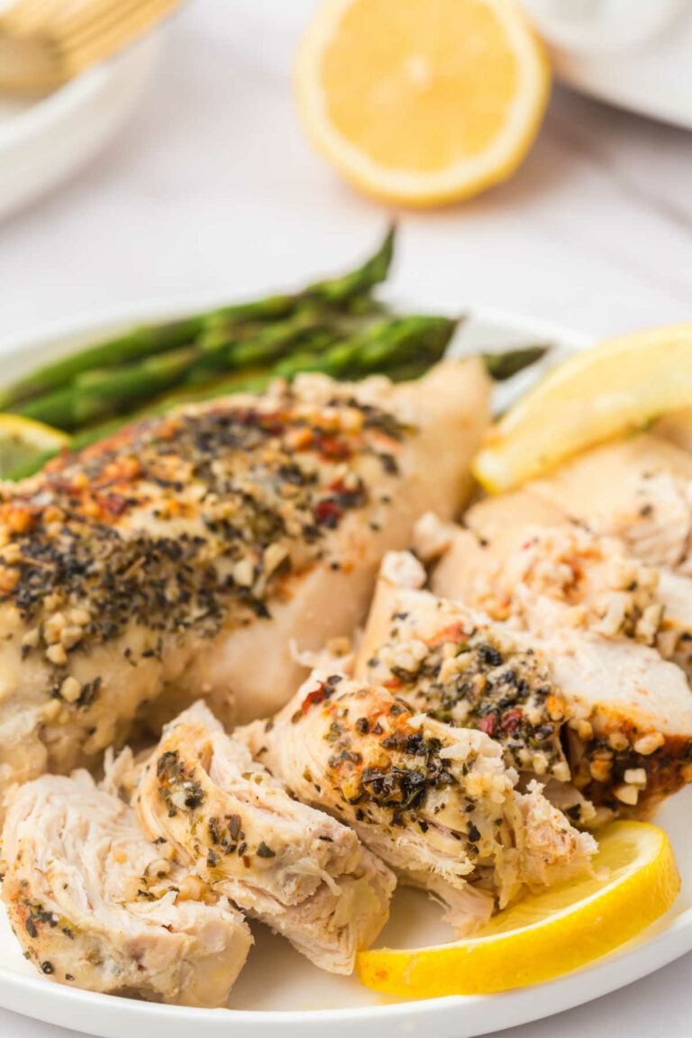 Crockpot Lemon Garlic Butter Chicken Simply Stacie