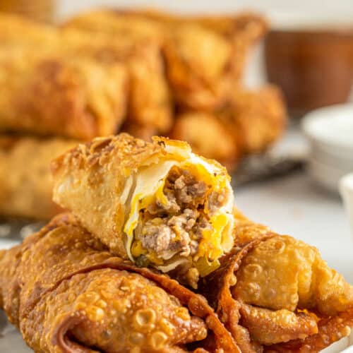 Cheeseburger Egg Rolls Simply Stacie